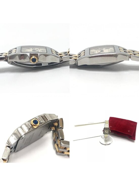 Cartier Watch Santos Demoiselle SM SS 18k Silver main image 9